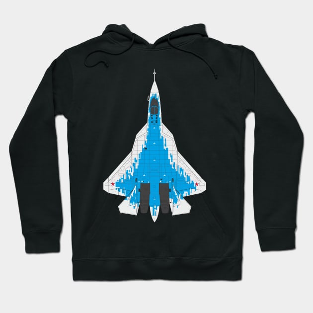 Su-57 Felon Hoodie by FAawRay